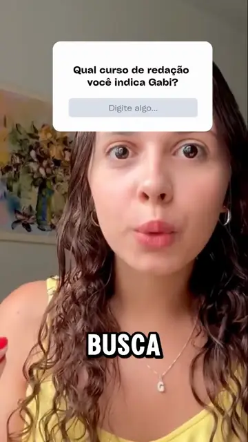 Assistir ao depoimento de Gabriela Caratsch